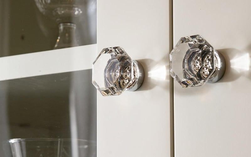 Old Town Clear Cabinet Knob