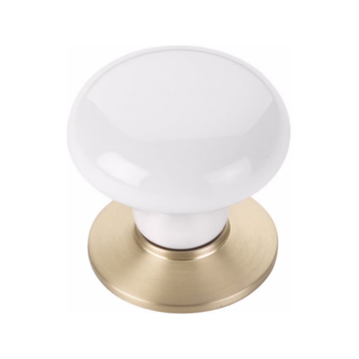 Emtek Ice White Porcelain Cabinet Knob - Hentell