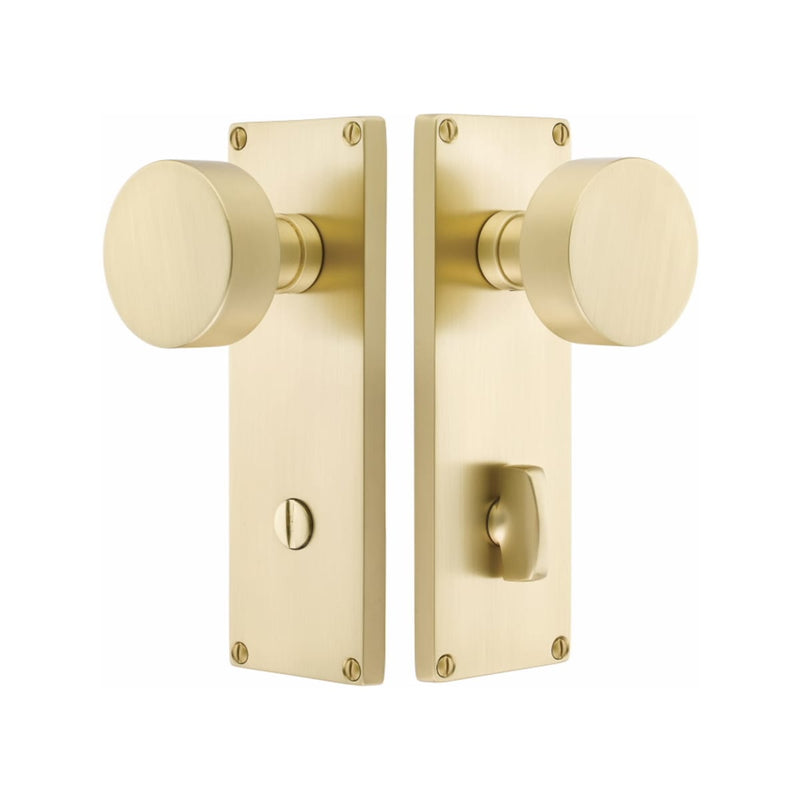 Modern Thumbturn Privacy Non-keyed 3-3/8" C-to-C Sideplate Lock