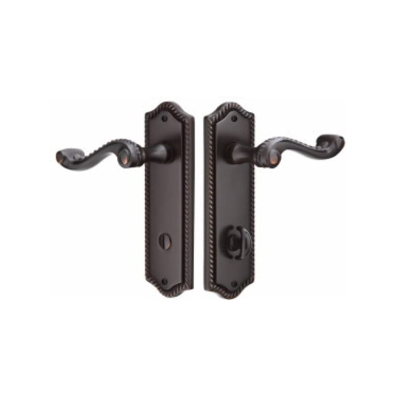 Rope Thumbturn Privacy Non-keyed 3-3/8" C-to-C Sideplate Lock