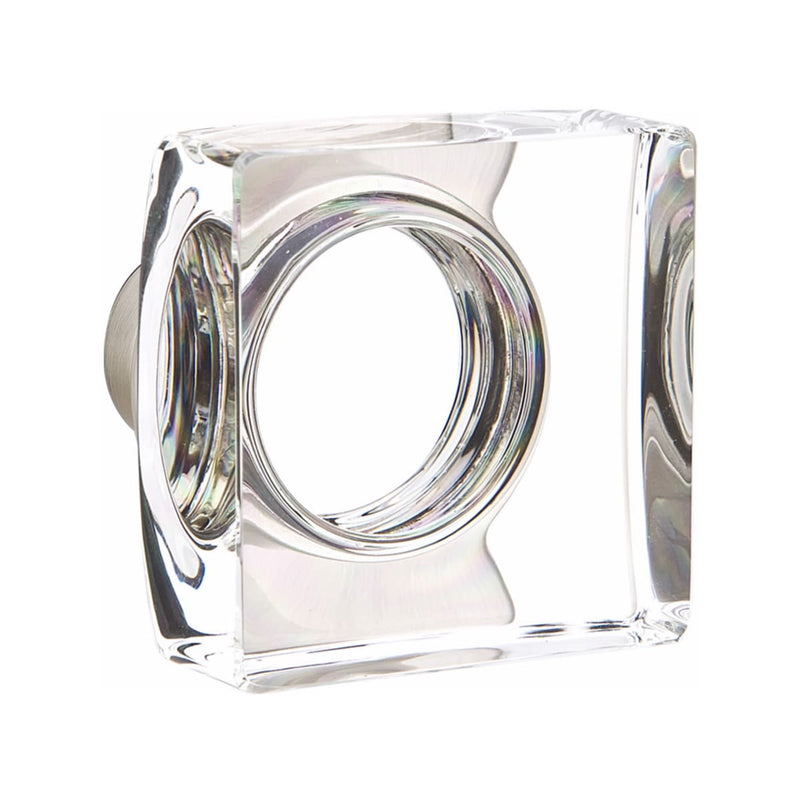 Emtek Modern Square Glass Knob - Hentell