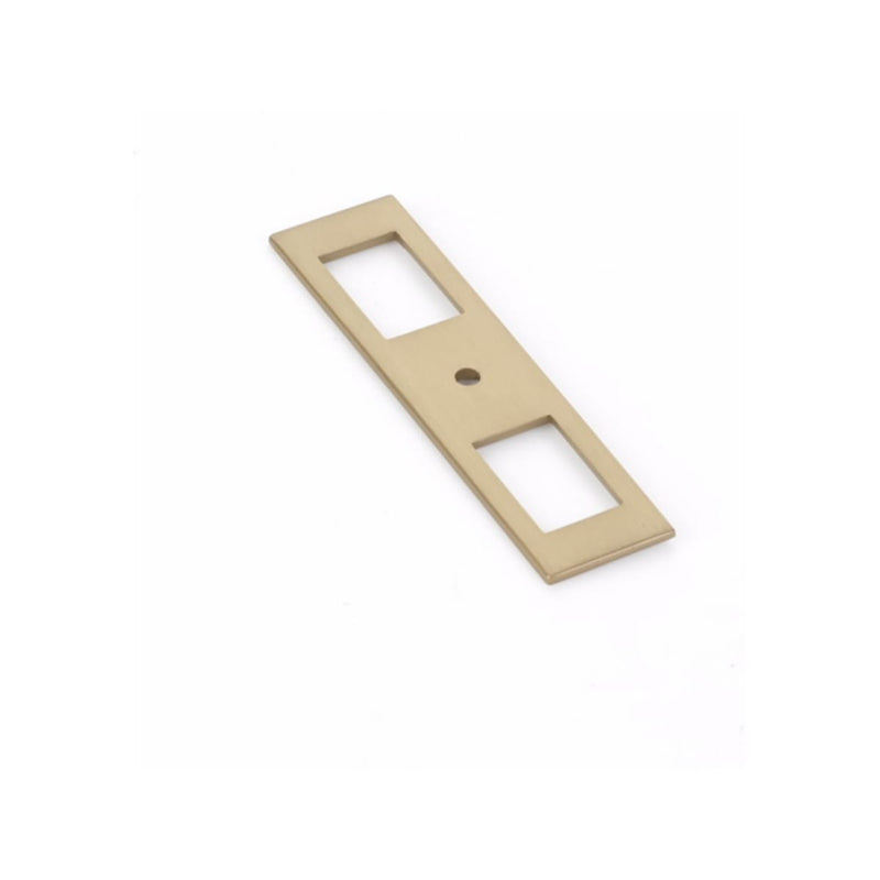 Modern Cabinet Backplate for Knob