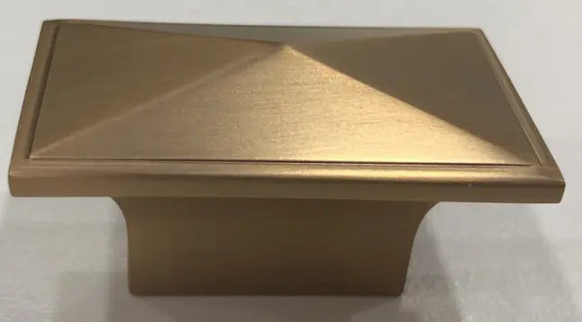 modern Satin Brass knob - Hentell