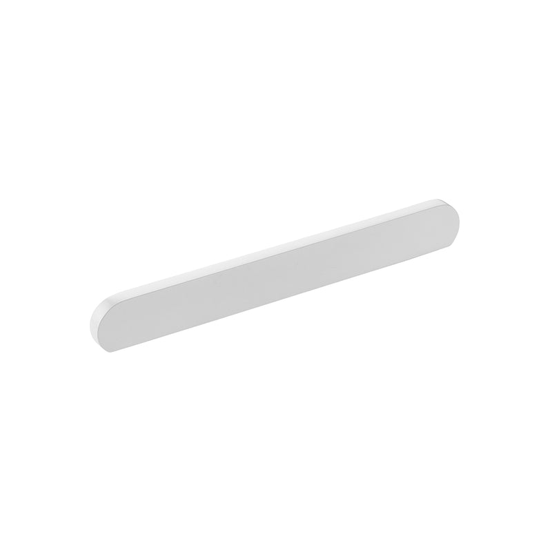 Schaub Cafe, Pull, Modern Oval, Matte White, 6-5/16" & 8" cc