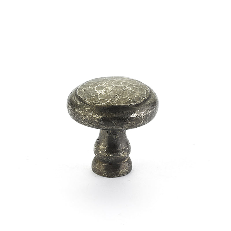 Schaub Artifex, Knob, Round, Dark Pewter, 1-1/2"dia