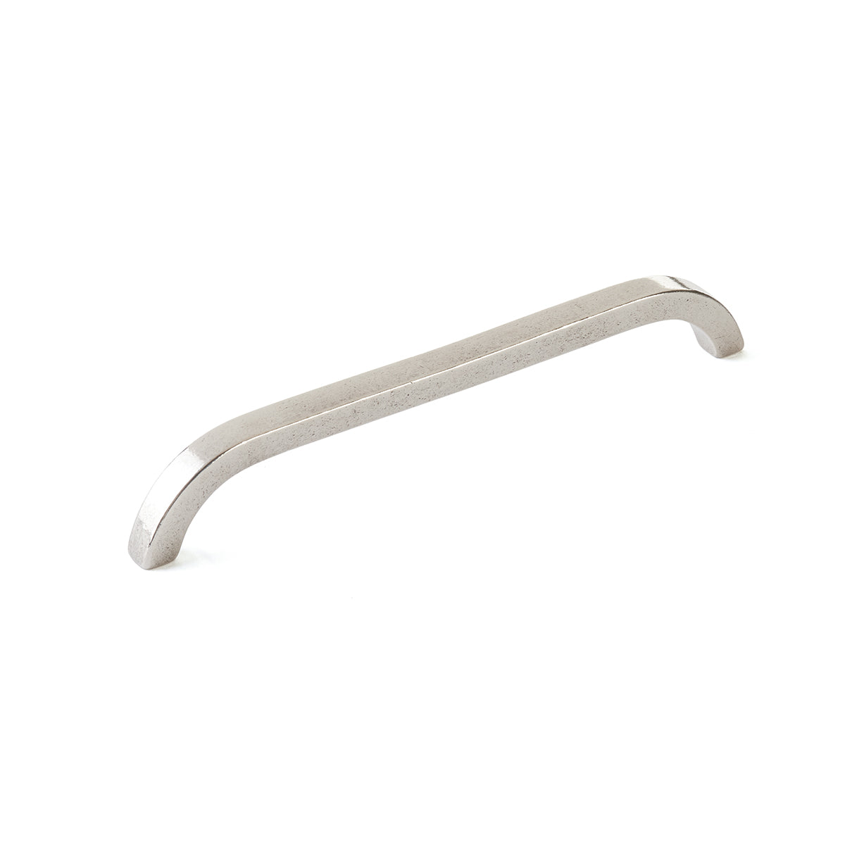 Schaub Turno, Cabinet Pull, Polished White Bronze, 8" cc