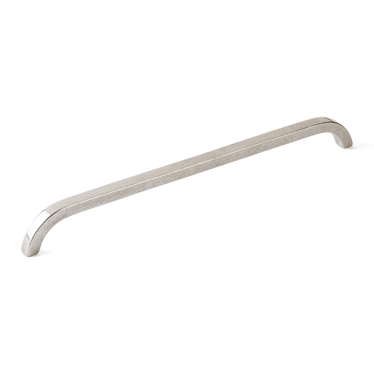 Schaub Turno, Cabinet Pull, Polished White Bronze, 12" cc