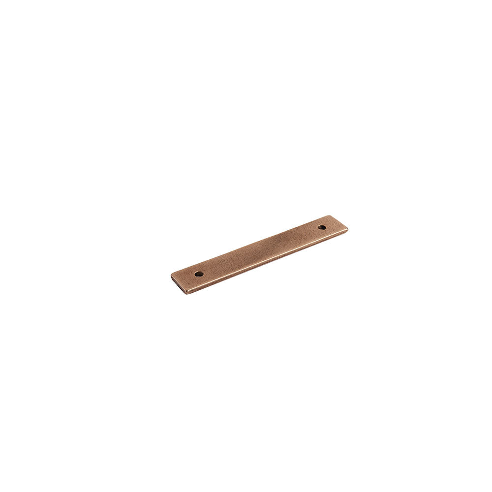 Schaub Vinci, Backplate for Pull, Natural Bronze, 3.5" cc