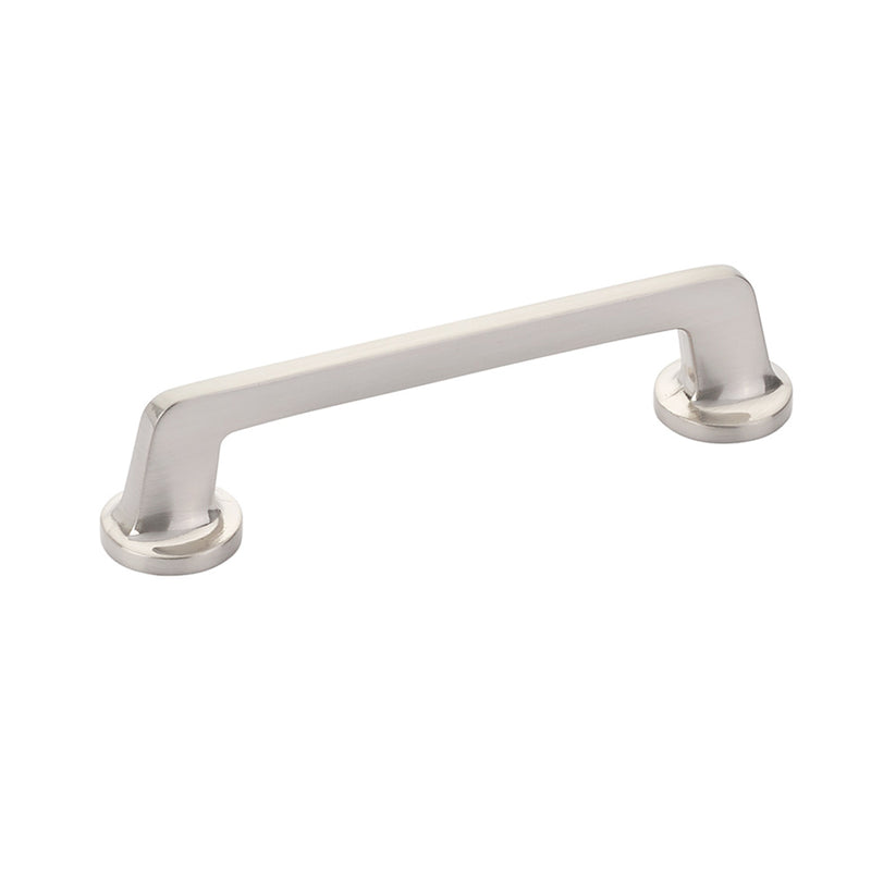 Schaub Northport, Pull with round bases, Brushed Nickel, 5" cc