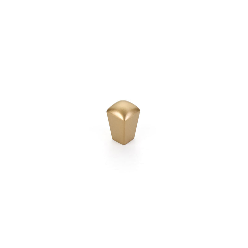 Schaub Skyevale, Knob, Signature Satin Brass, 1/2"