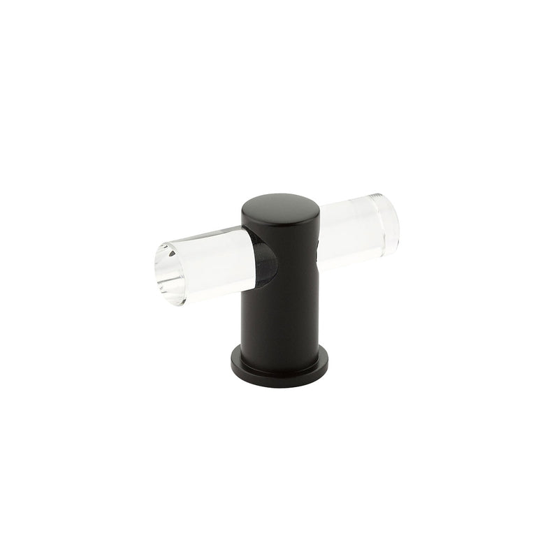 Schaub Lumiere, adjustable, acrylic T-knob with Oil Rubbed Bronze stem