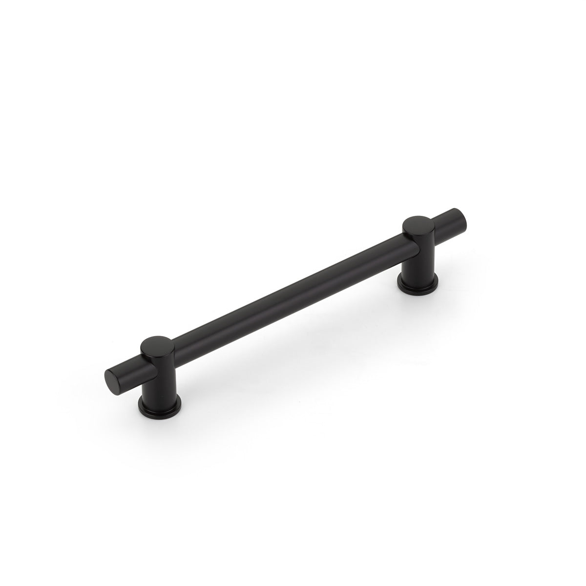 Schaub Fonce', Bar Pull, 6" cc with Matte Black Bar and Matte Black stems