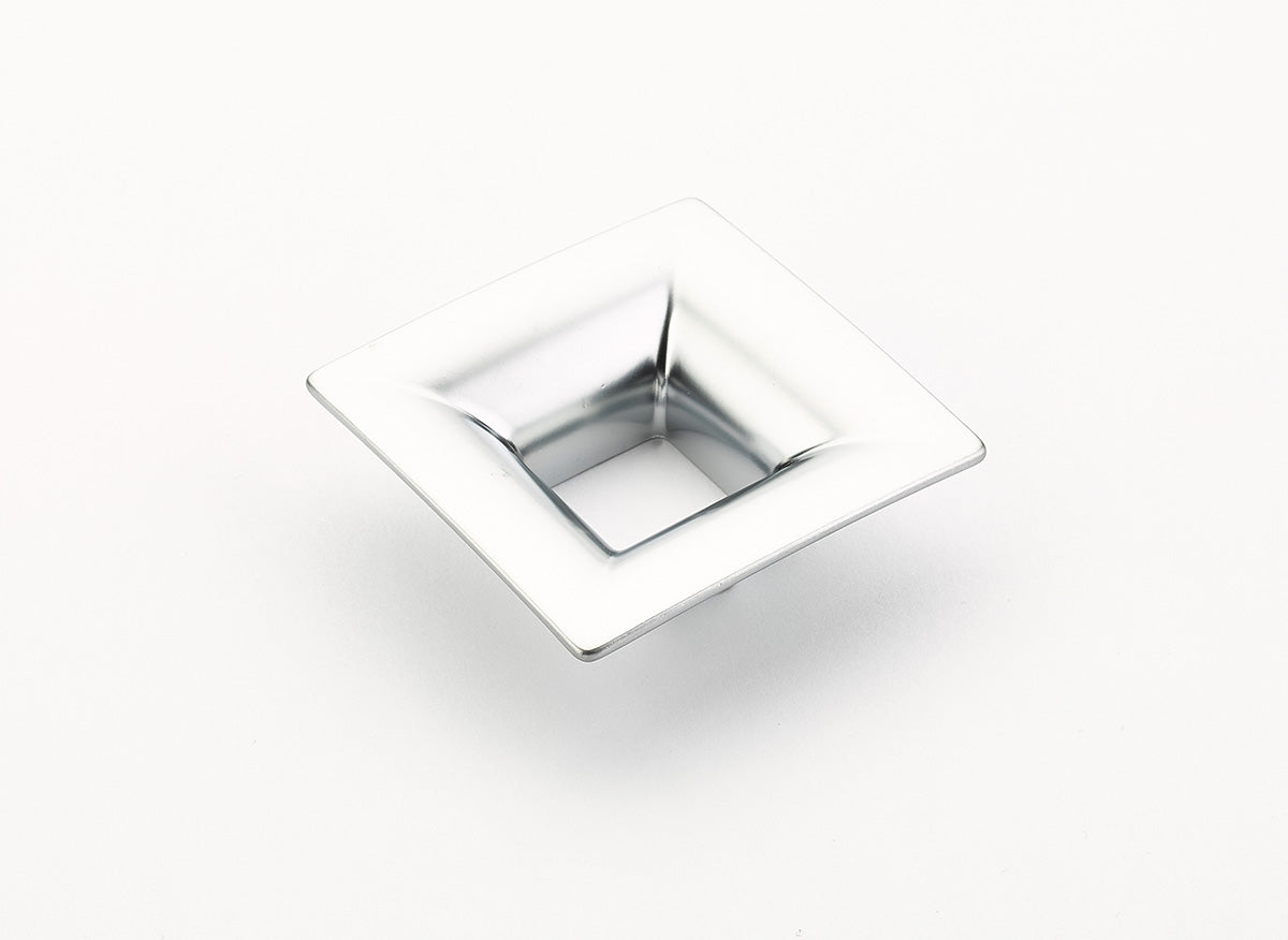 Schaub Finestrino, Flared Square Pull, Matte Chrome, 32 mm cc