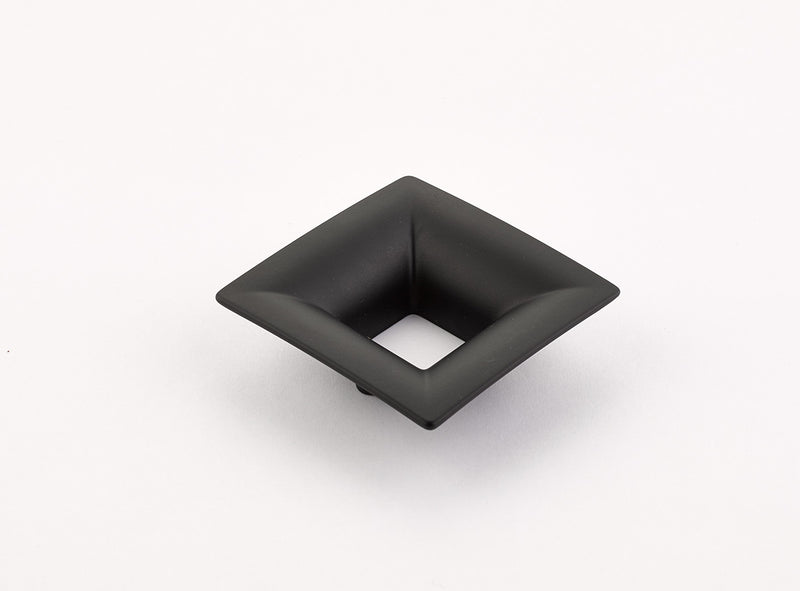 Schaub Finestrino, Flared Square Pull, Matte Black, 32 mm cc