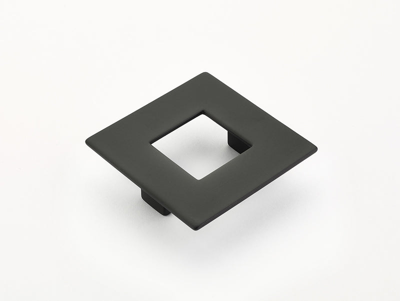 Schaub Finestrino, Flat Square Pull, Matte Black, 64 mm cc