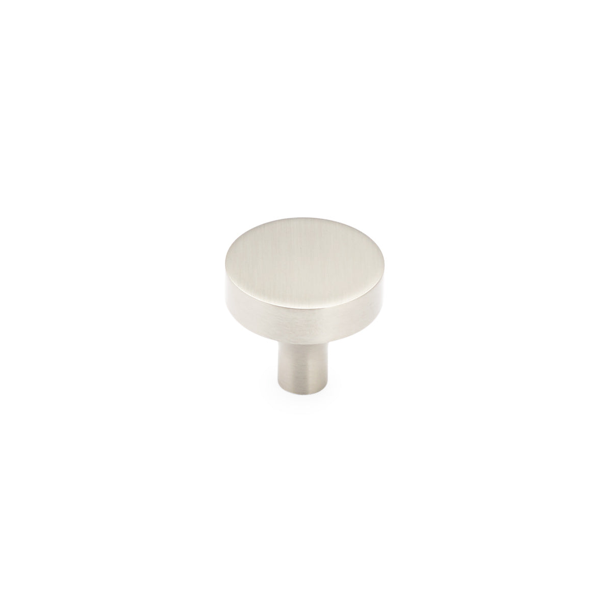 Schaub Haniburton, Round Knob, Satin Nickel