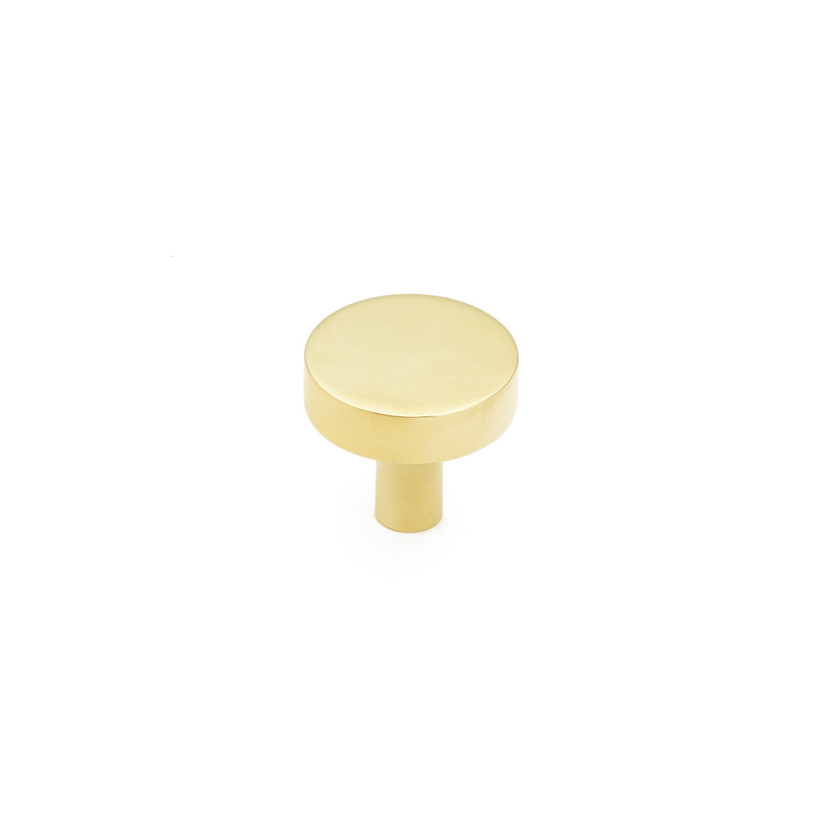 Schaub Haniburton, Round Knob, Unlacquered Brass