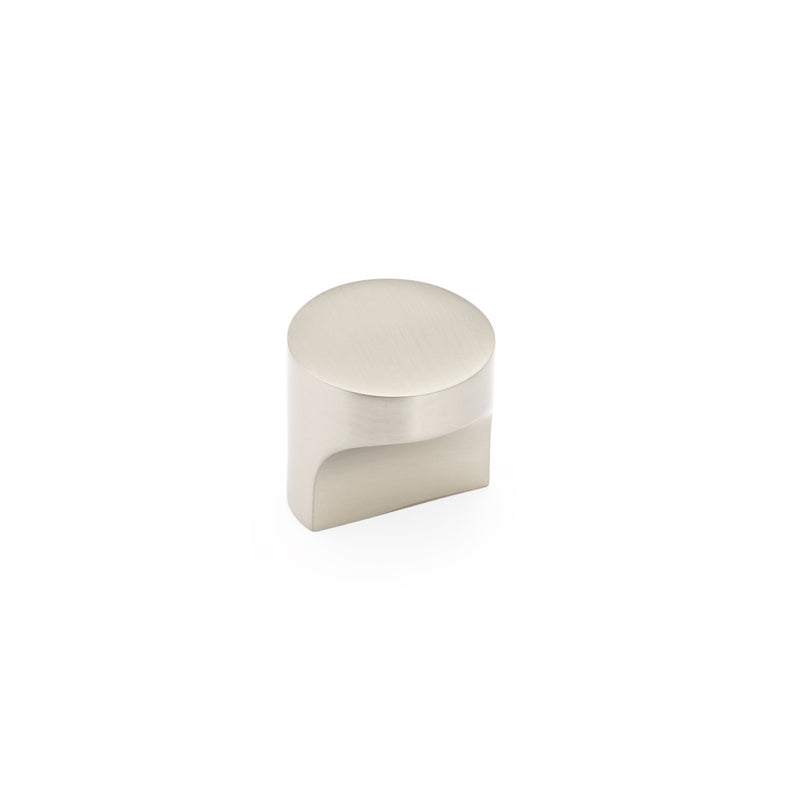 Schaub Haniburton, Round T-Knob, Satin Nickel