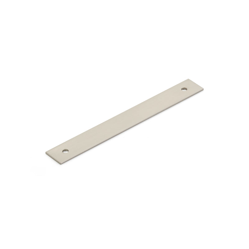 Schaub Pub House, Backplate for Pull, Brushed Nickel, 5" cc