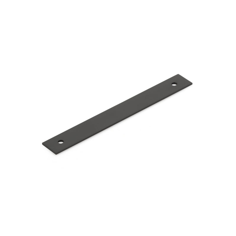 Schaub Pub House, Backplate for Pull, Matte Black, 5" cc