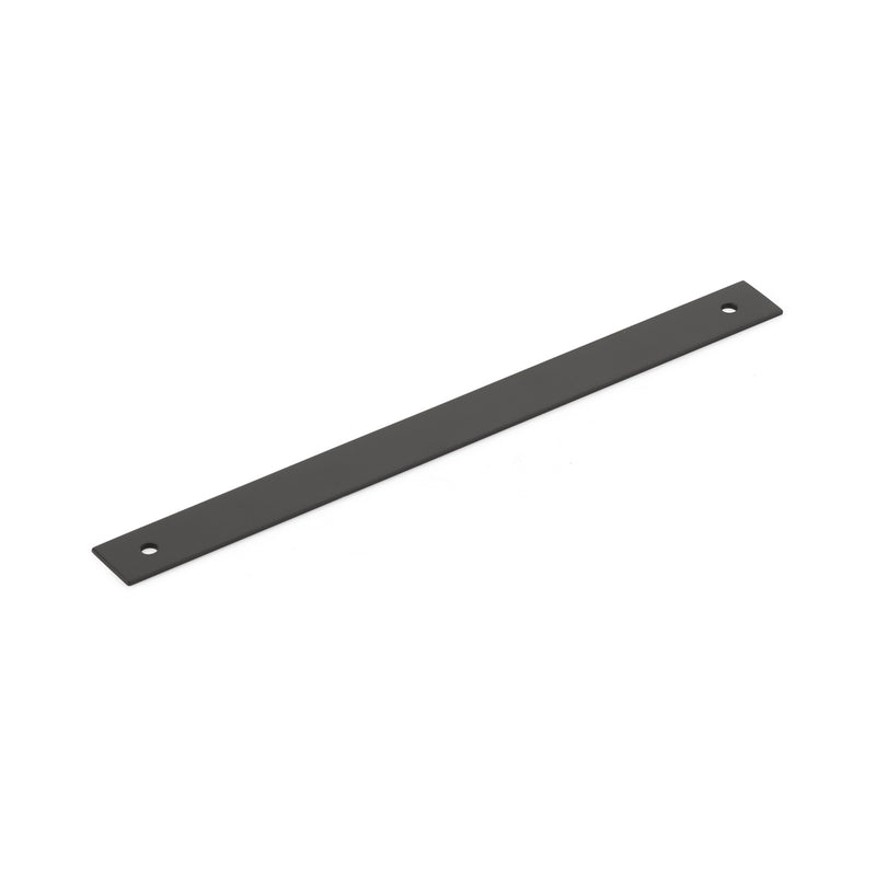 Schaub Pub House, Backplate for Pull, Matte Black, 8" cc