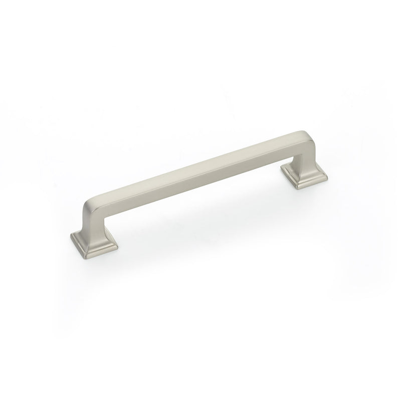 Schaub Menlo Park, Pull, Satin Nickel, 5" cc