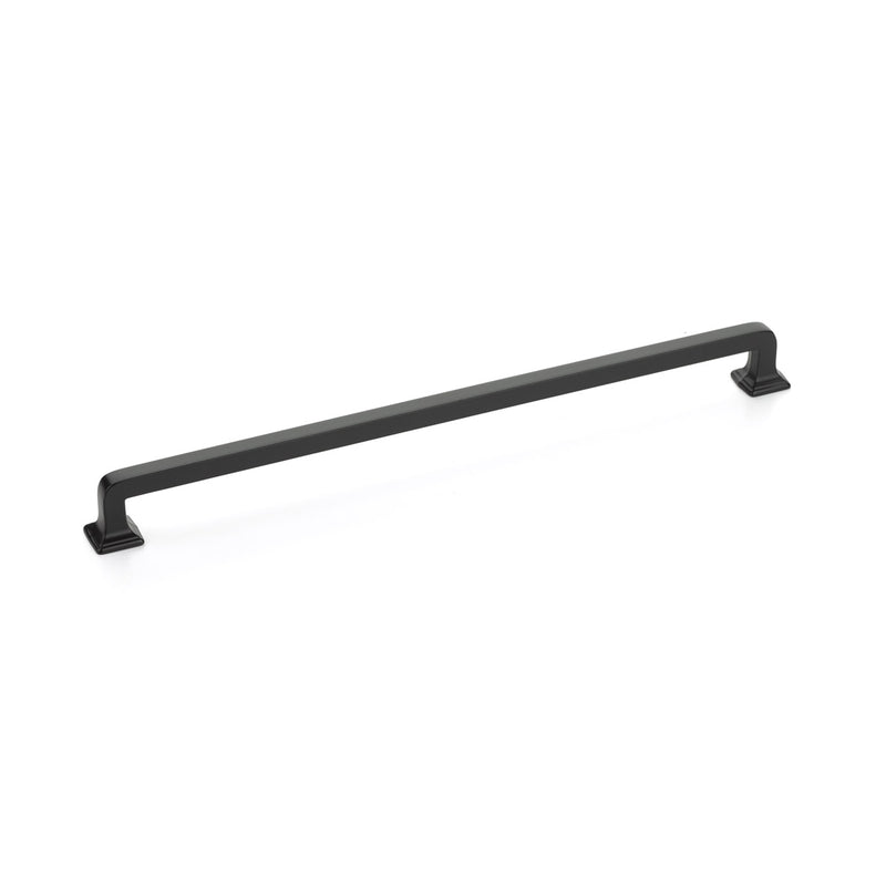 Schaub Menlo Park, Pull, Matte Black, 12" cc