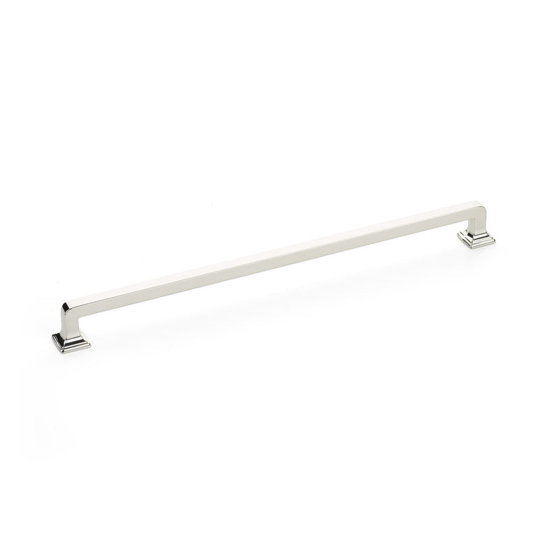 Schaub Menlo Park, Pull, Polished Nickel, 12" cc