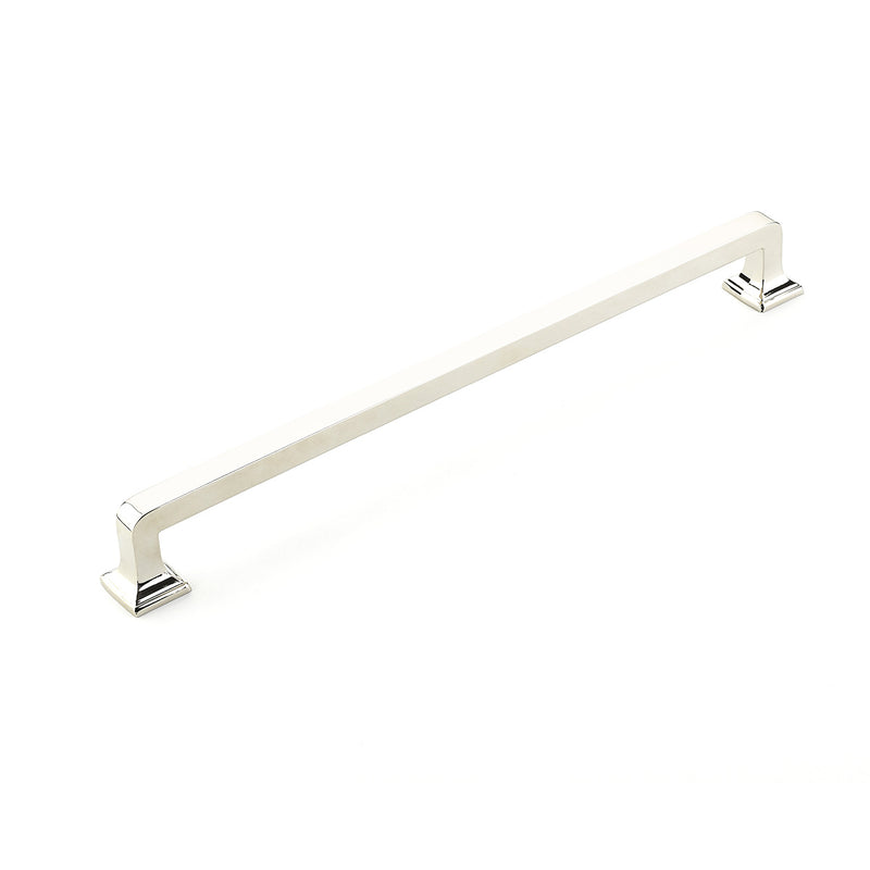 Schaub Menlo Park, Appliance Pull, Polished Nickel, 15" cc