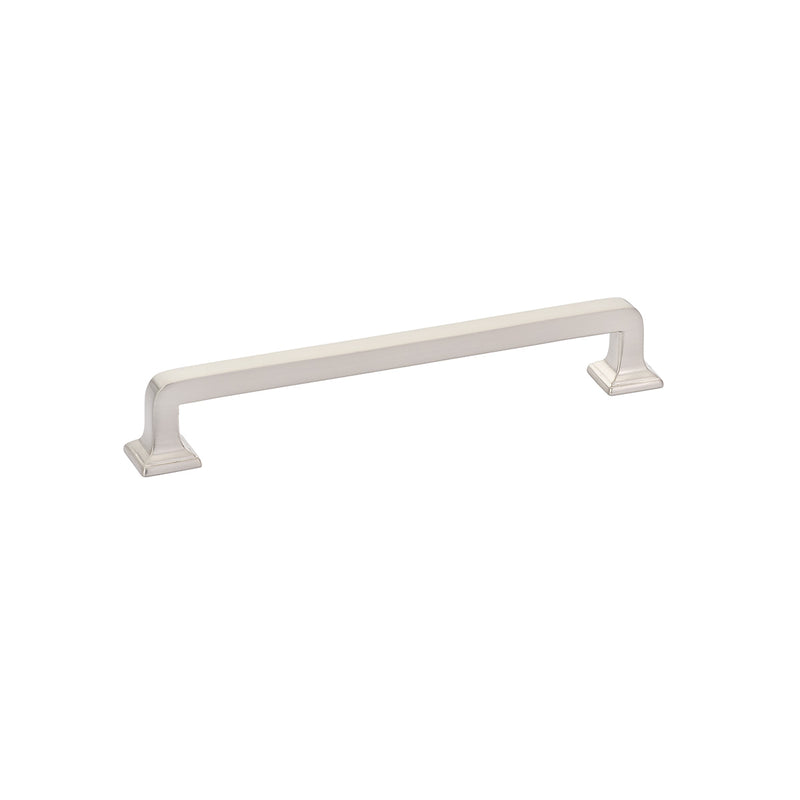 Schaub Menlo Park, Pull, Brushed Nickel, 6" cc