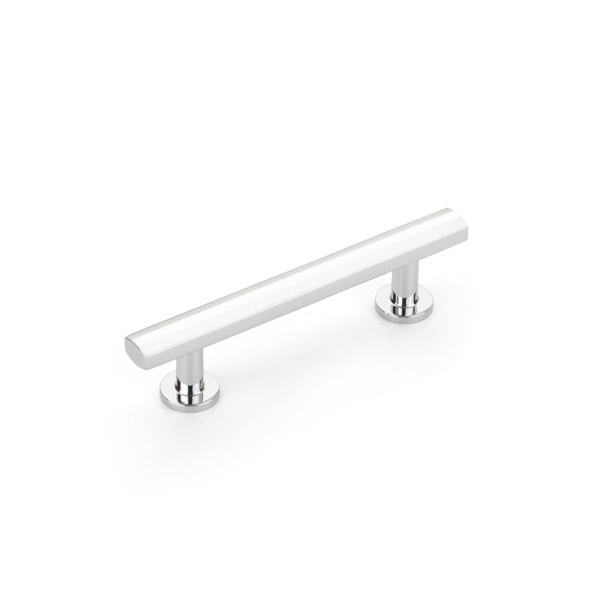 Schaub Heathrow Cabinet Pull, 3-1/2" cc, Polished Chrome