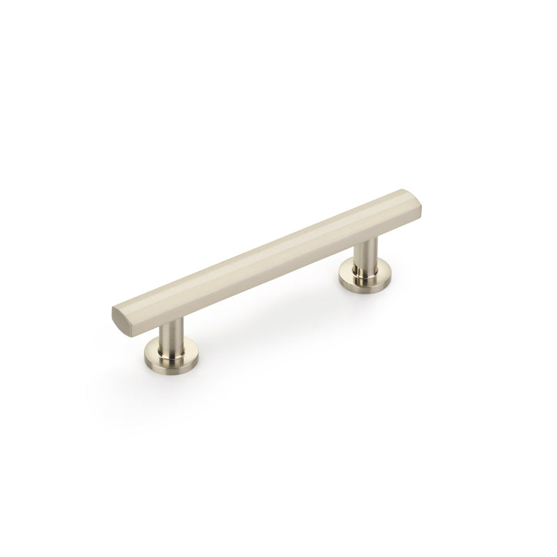 Schaub Heathrow Cabinet Pull, 3-1/2" cc, Brushed Nickel