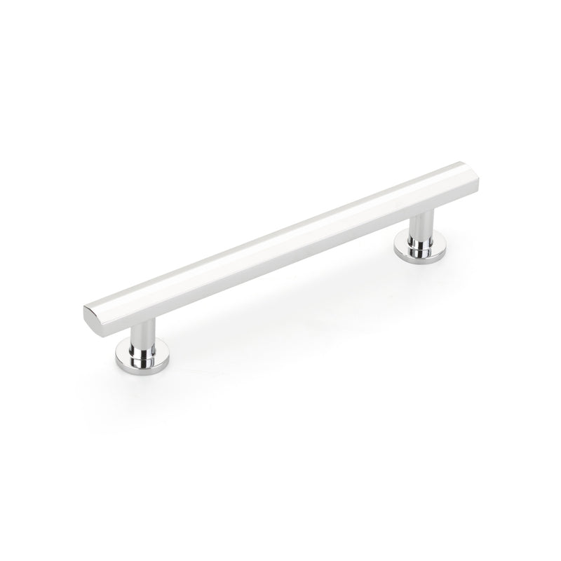 Schaub Heathrow Cabinet Pull, 5" cc, Polished Chrome