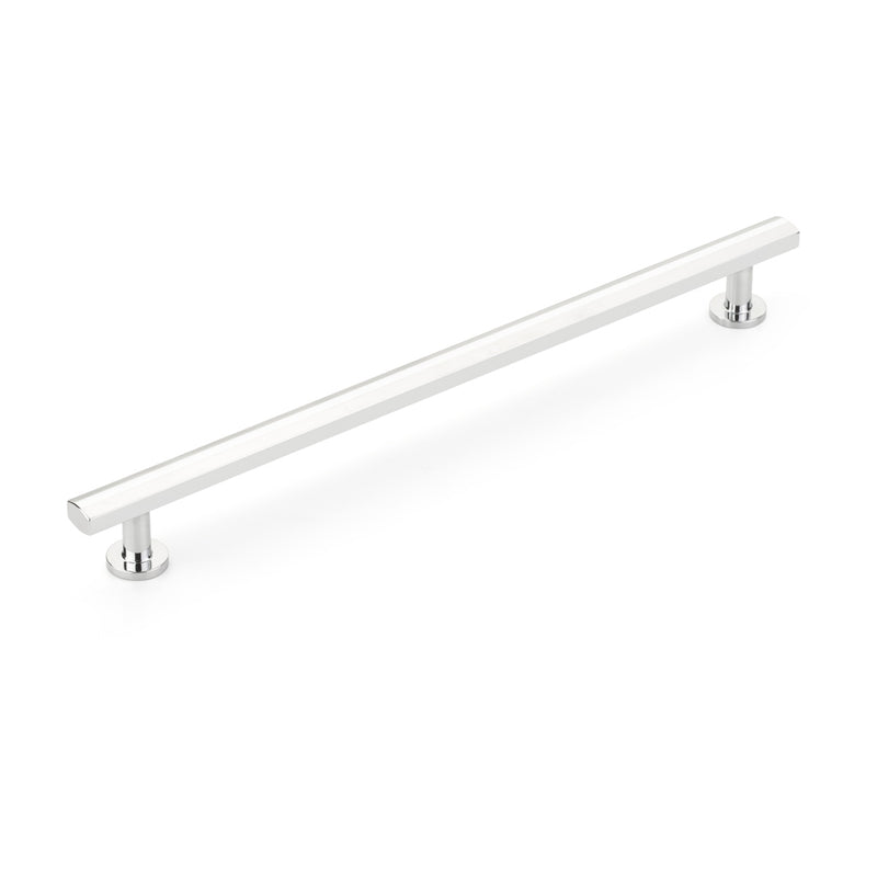 Schaub Heathrow Cabinet Pull, 10" cc, Polished Chrome