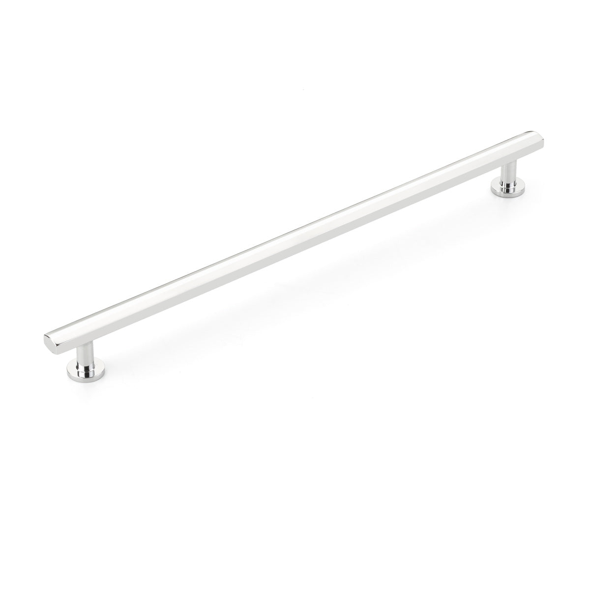 Schaub Heathrow Cabinet Pull, 12" cc, Polished Chrome