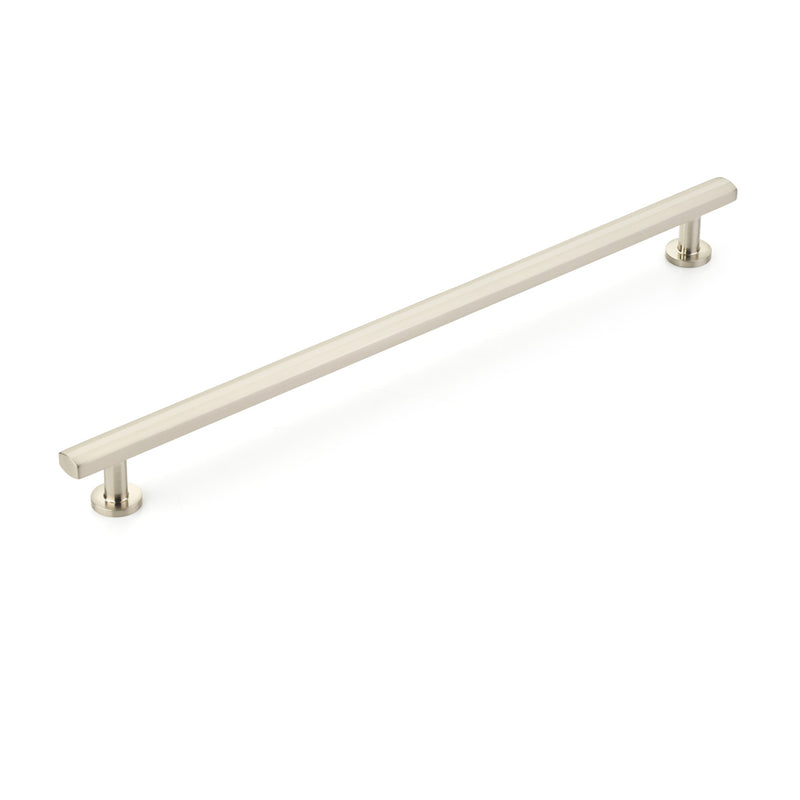 Schaub Heathrow Cabinet Pull, 12" cc, Brushed Nickel