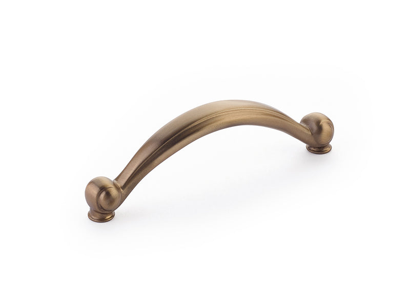 Schaub Cabriole, Pull, 96 mm cc, Brushed Bronze