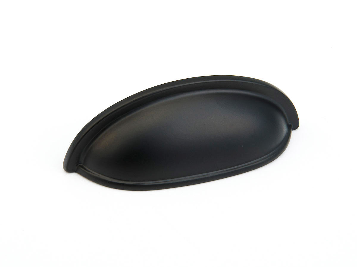Schaub Traditional, Cup Pull, Flat Black, 3" cc