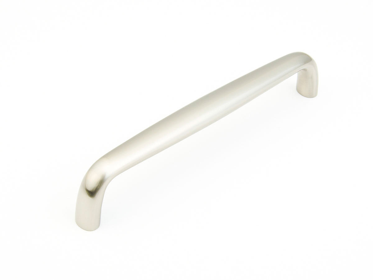 Schaub Traditional, Appliance Pull, Satin Nickel, 10" cc