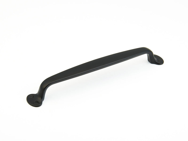 Schaub Country, Appliance Pull, Flat Black, 12" cc