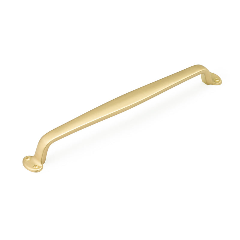 Schaub Country, Appliance Pull, Satin Brass 15" cc