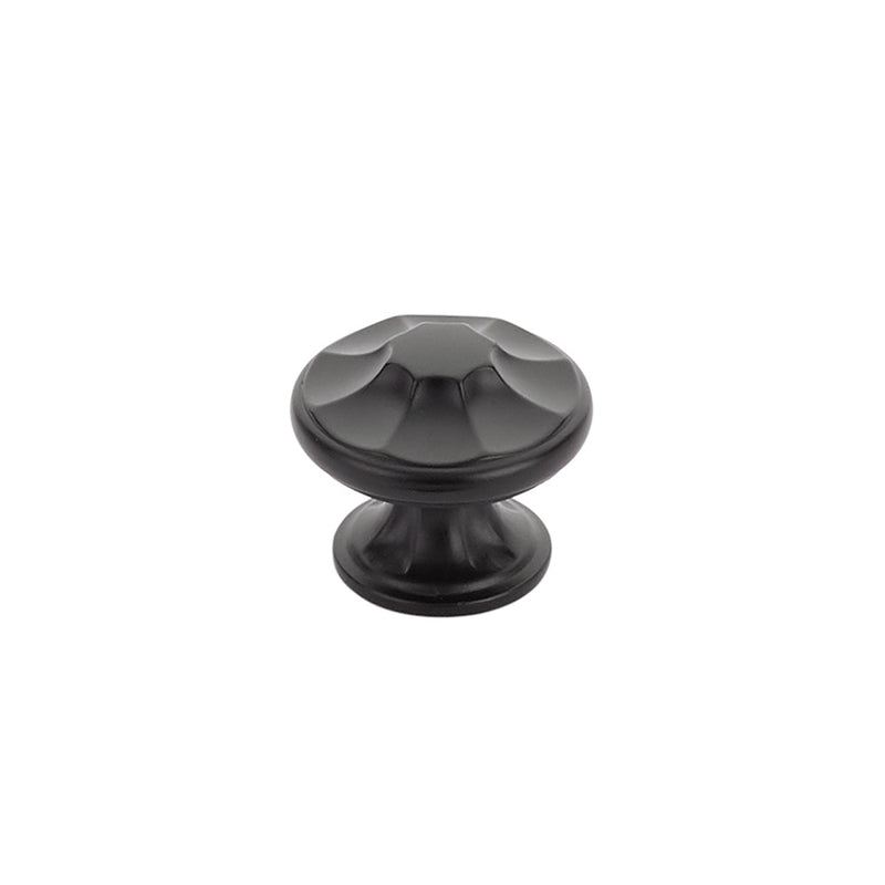 Schaub Empire, Knob, Matte Black,1-3/8" dia