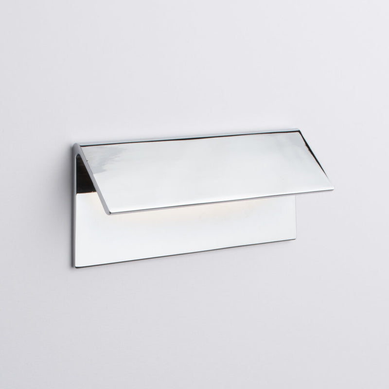 Fold 4″ pull in polished chrome