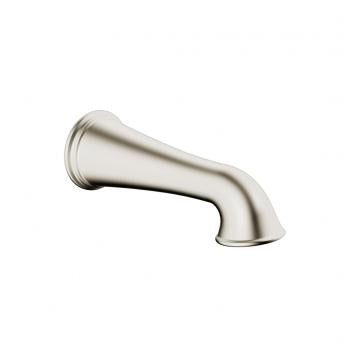 Classic tub spout 1/2", brushed nickel