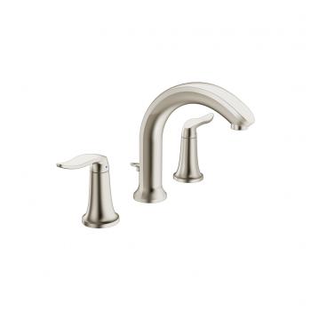Style widespread, brushed nickel