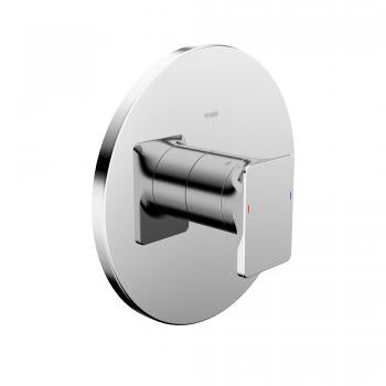 Strata pressure balance valve trim kit, without diverter, chrome