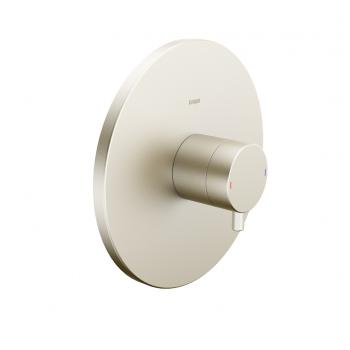 Lana pressure balance valve trim kit, without diverter, brushed nickel