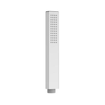 square hand shower stick, chrome