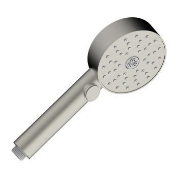 hand shower, 4”, 3-spray, brushed nickel