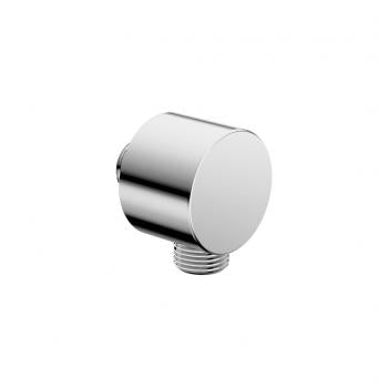 wall outlet, chrome
